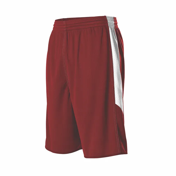 Alleson Men's Single Ply Reversible Basketball Shorts