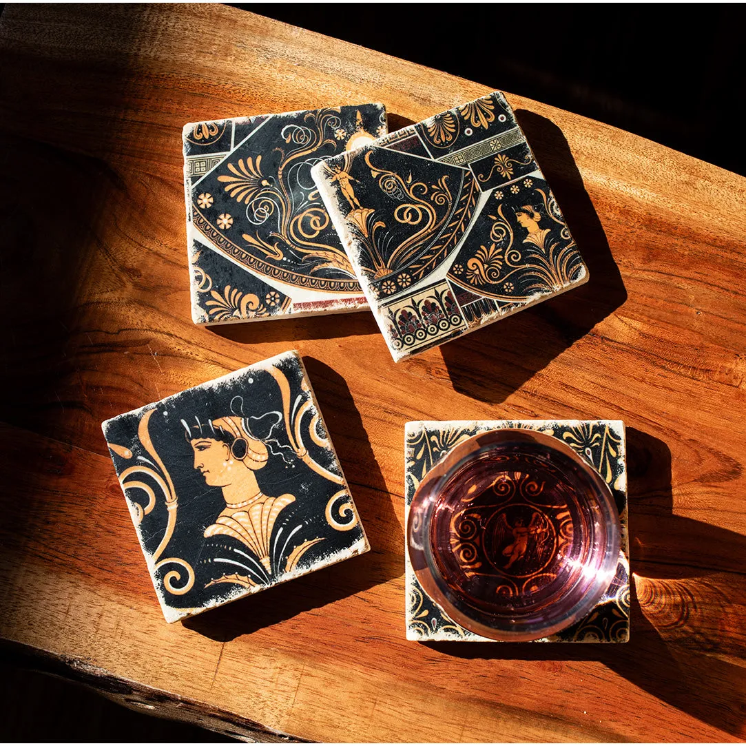 Ancient Etruscan Coasters