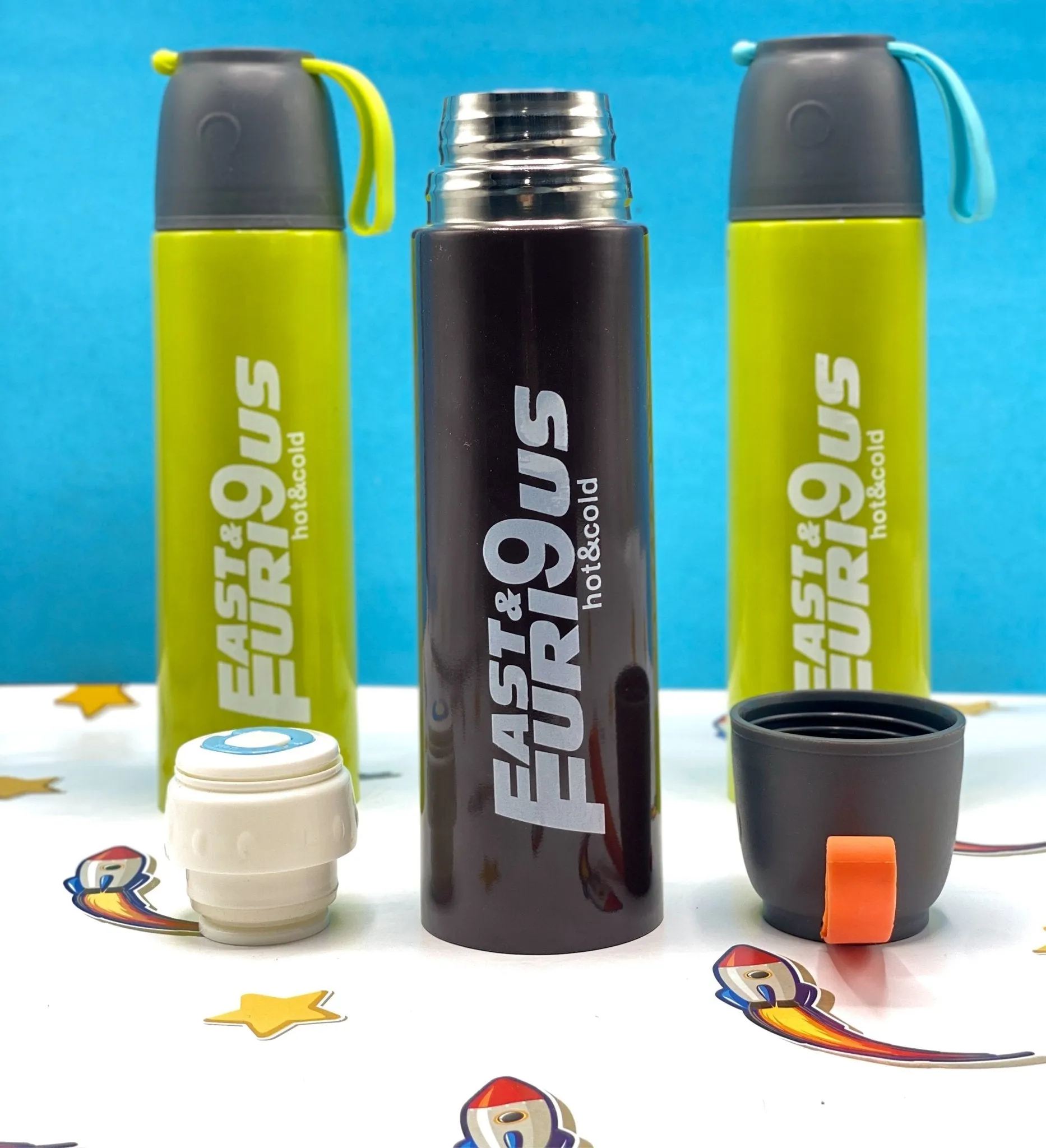 Fast & Furious Stainless Steel Water Bottle