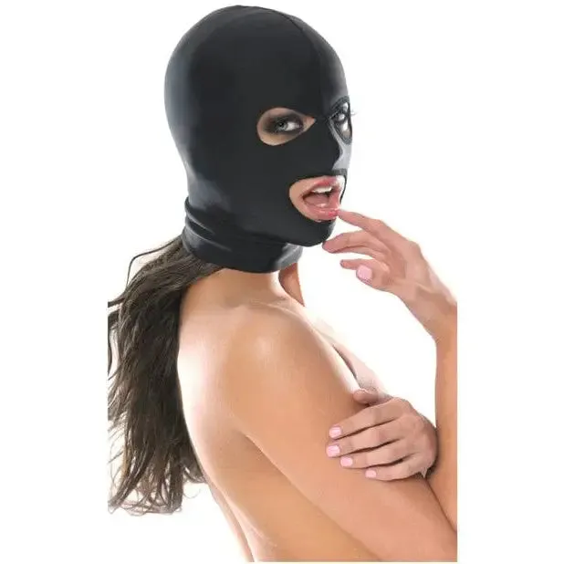 Fetish Fantasy Series Spandex 3 Hole Hood