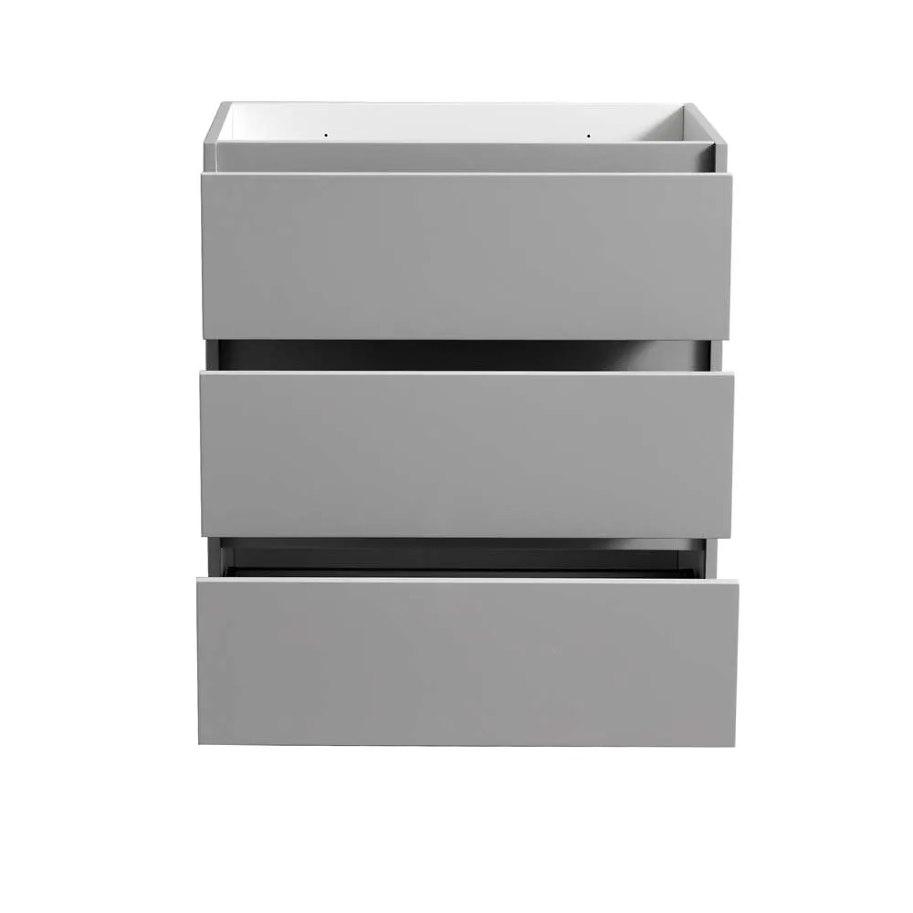 Fresca FCB9330GR Lazzaro 30" Gray Free Standing Modern Bathroom Cabinet