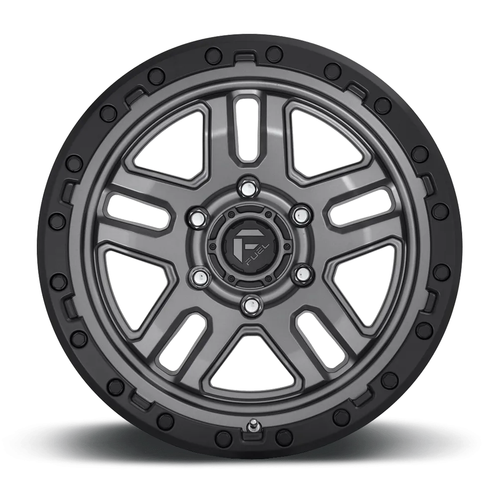 Fuel Ammo Wheels | Matte Gunmetal w/Black Lip