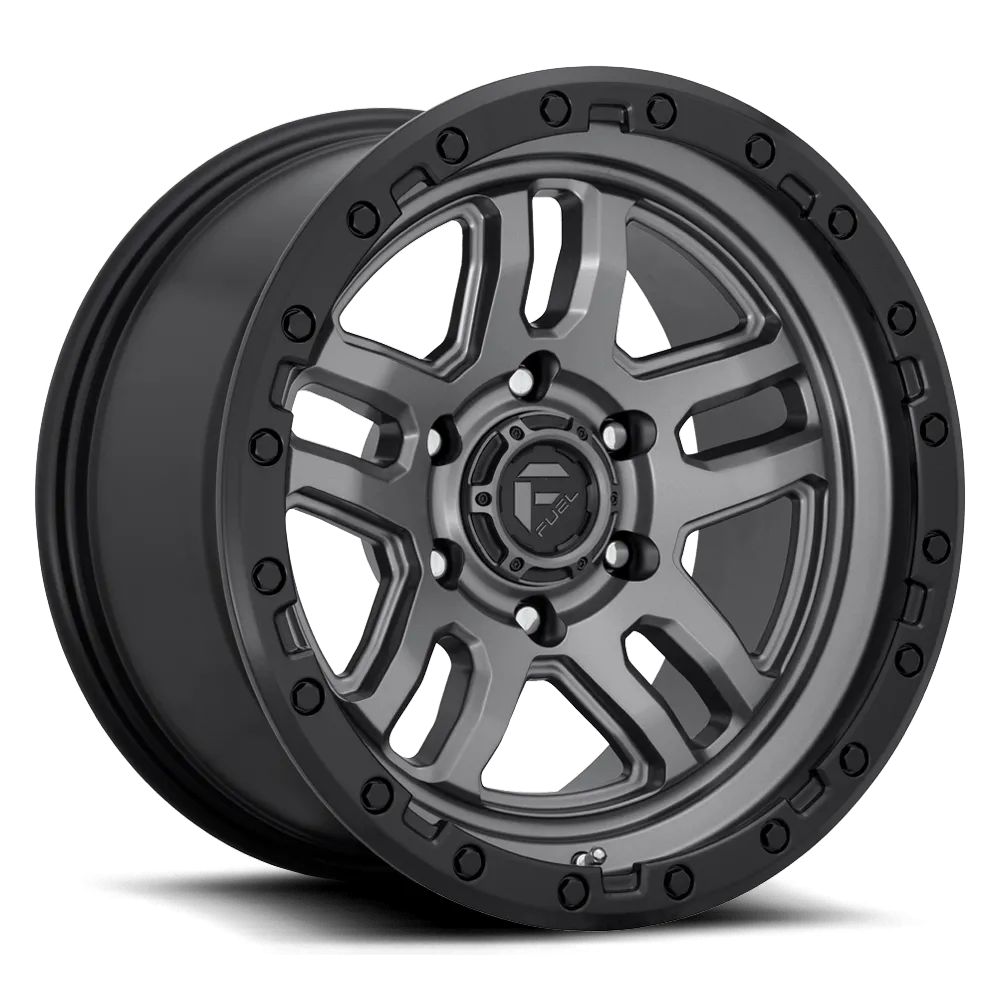 Fuel Ammo Wheels | Matte Gunmetal w/Black Lip