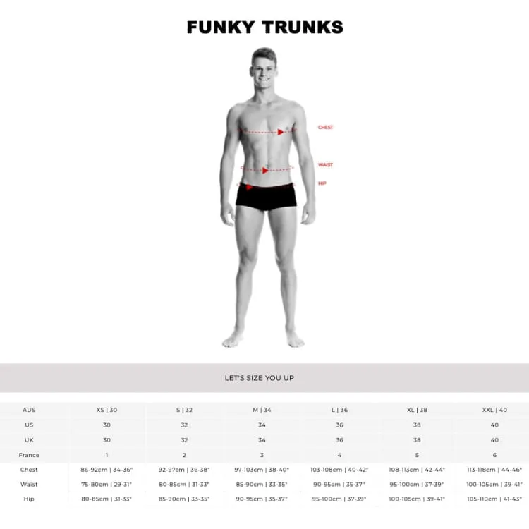 Funky Men Shorty Shorts-LANE LINES