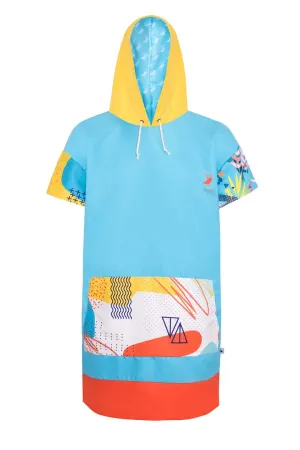 Hola women's quick-dry surfing poncho / change robe