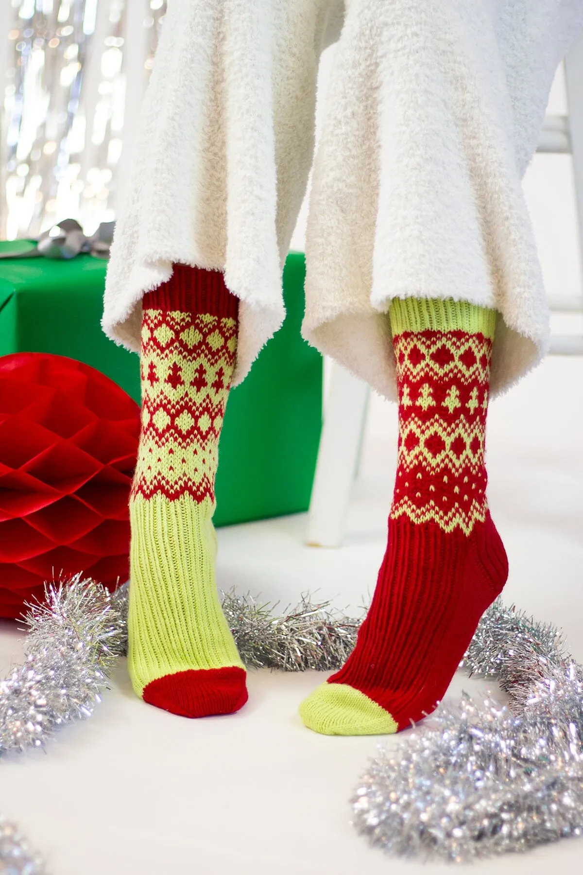 Holiday Elf Socks