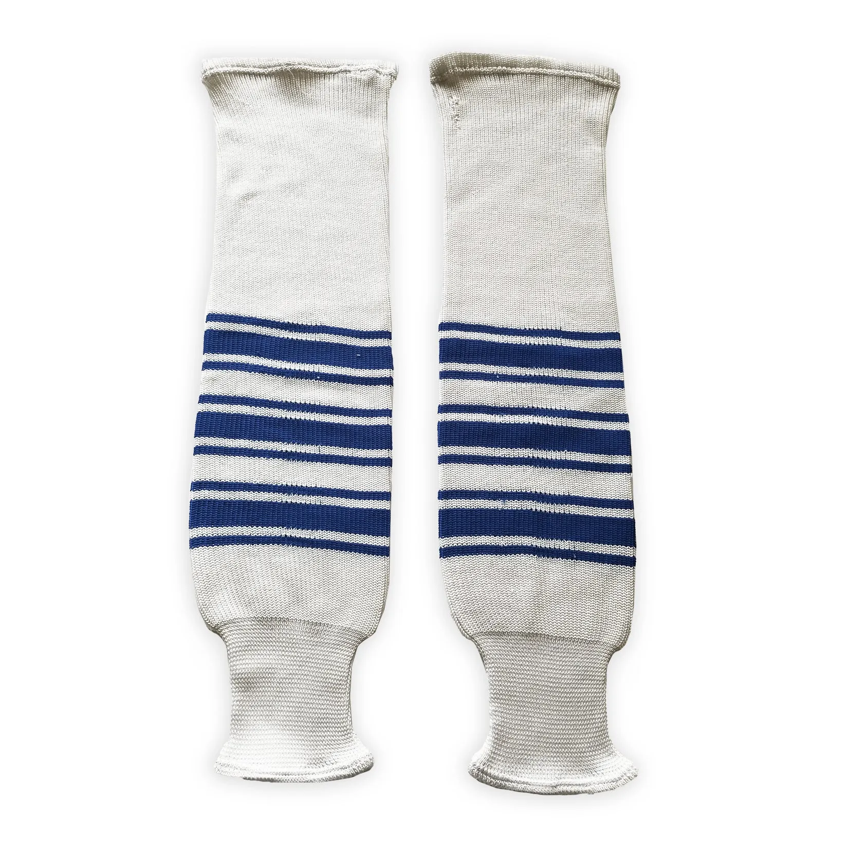 K1 Sportswear Toronto Maple Leafs White Knit Ice Hockey Socks