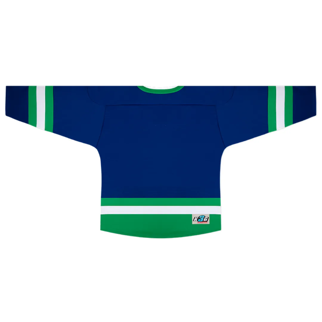 Kobe K3GLI Royal Blue/Kelly Green/White Premium League Hockey Jersey