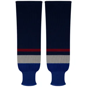 Kobe Sportswear 9838A Vancouver Canucks Away Pro Knit Ice Hockey Socks