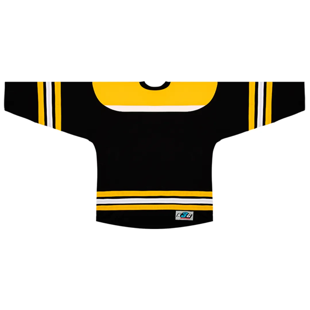 Kobe Sportswear K3G04A Boston Bruins Away Black Pro Series Hockey Jersey