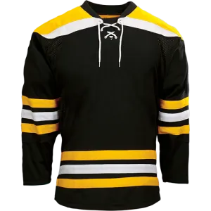 Kobe Sportswear K3G04A Boston Bruins Away Black Pro Series Hockey Jersey