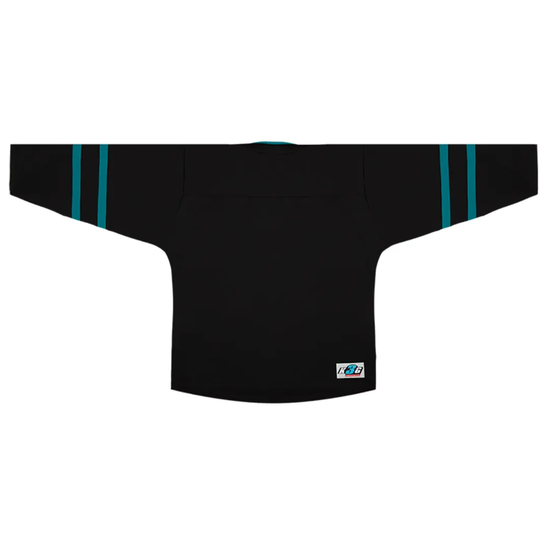 Kobe Sportswear K3G44R San Jose Sharks Third Black Pro Series Hockey Jersey