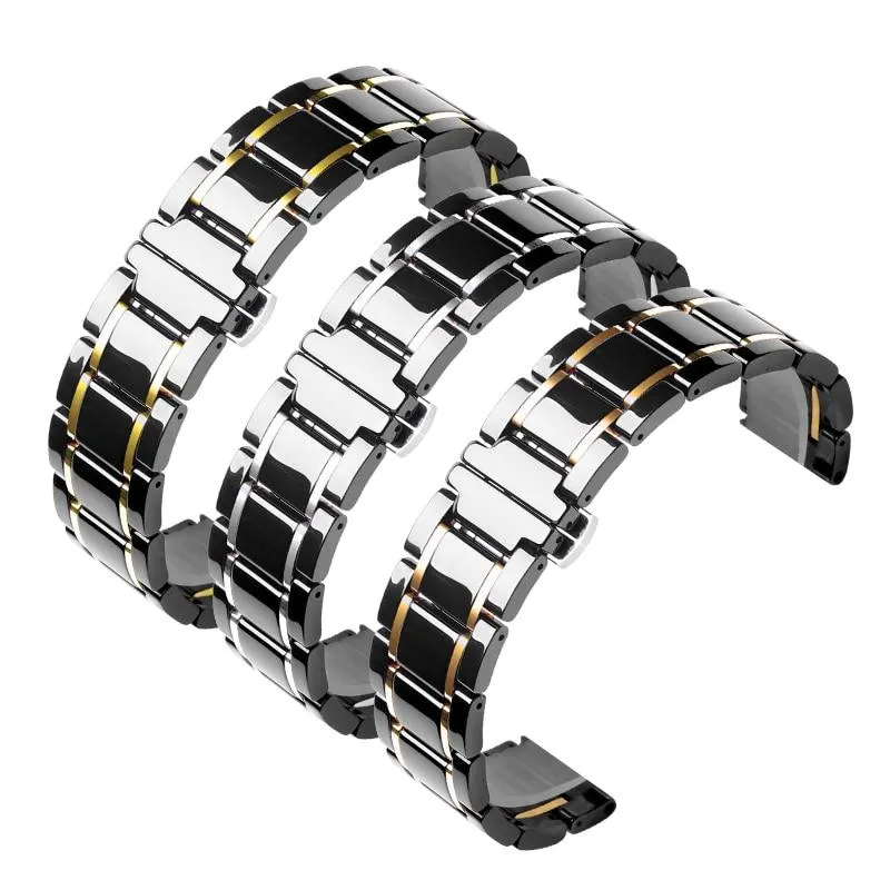 Luxury Shiny Mens Black Strap, Apple Watch Band for men Ultra 8 7 6