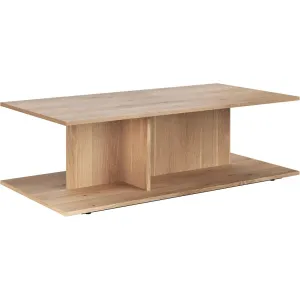 Madsen Coffee Table Natural Oak Modern Design