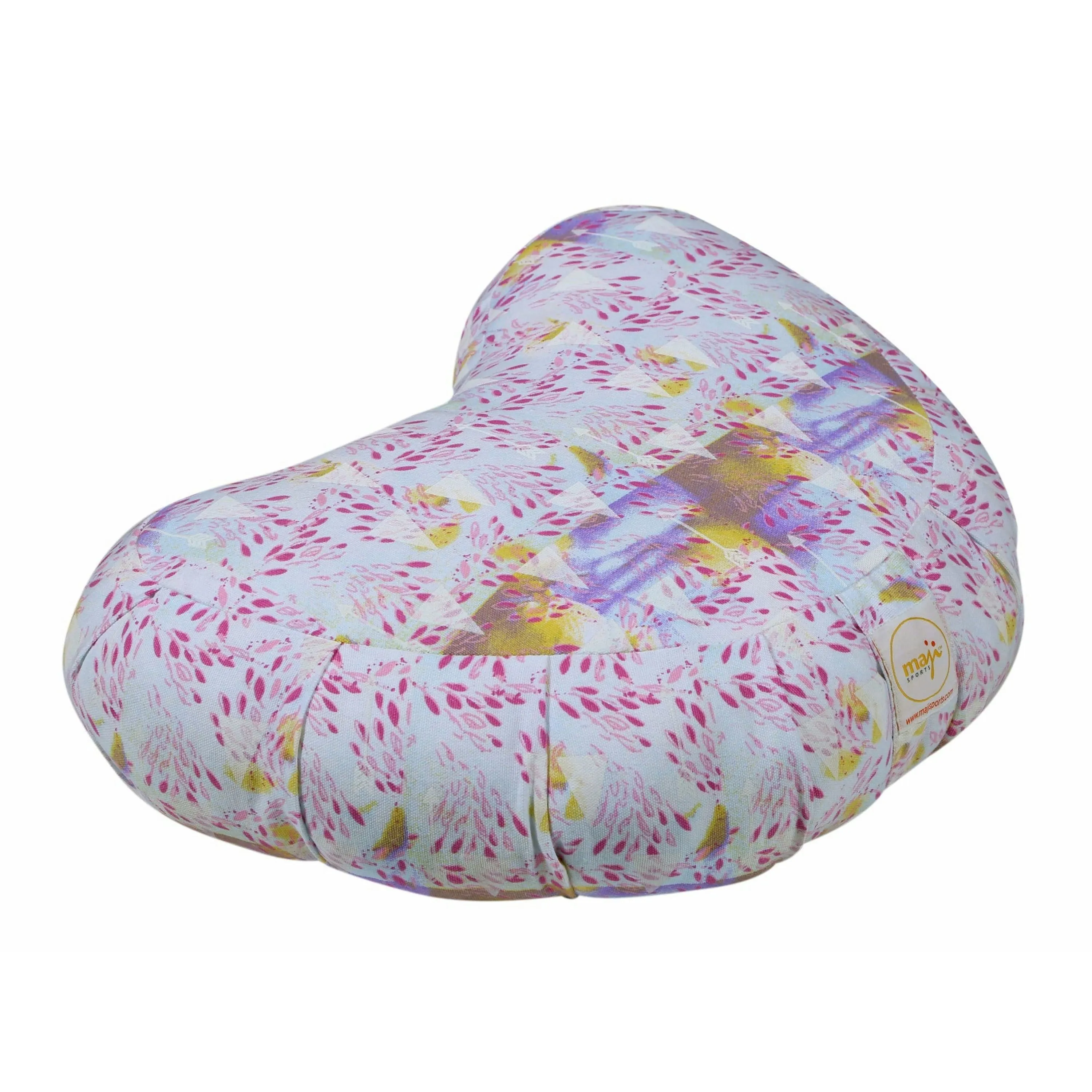 Maji Sports Halfmoon Zafu Yoga Meditation Pillow