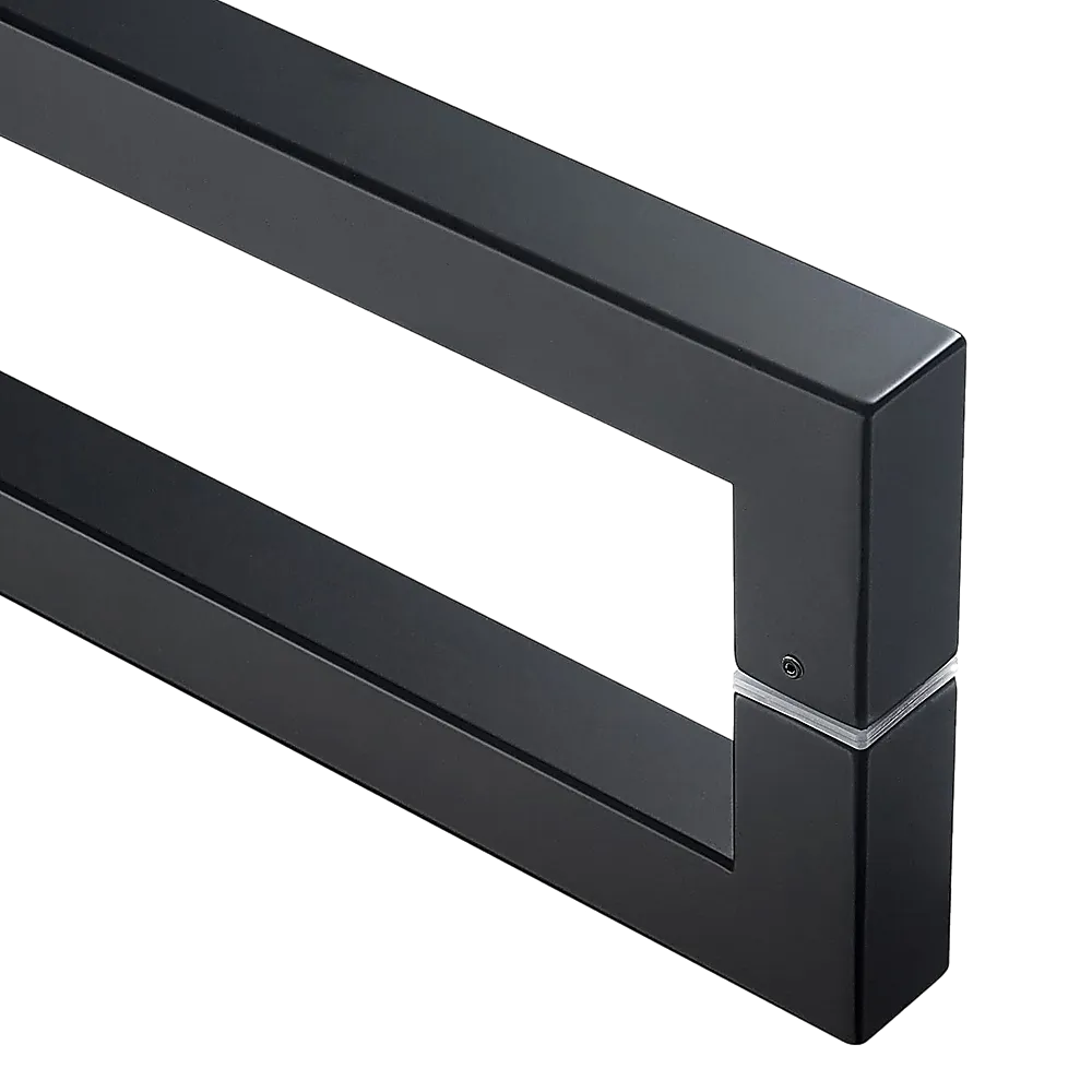 Modern Matte Black Stainless Steel Door Pull Handle 800mm