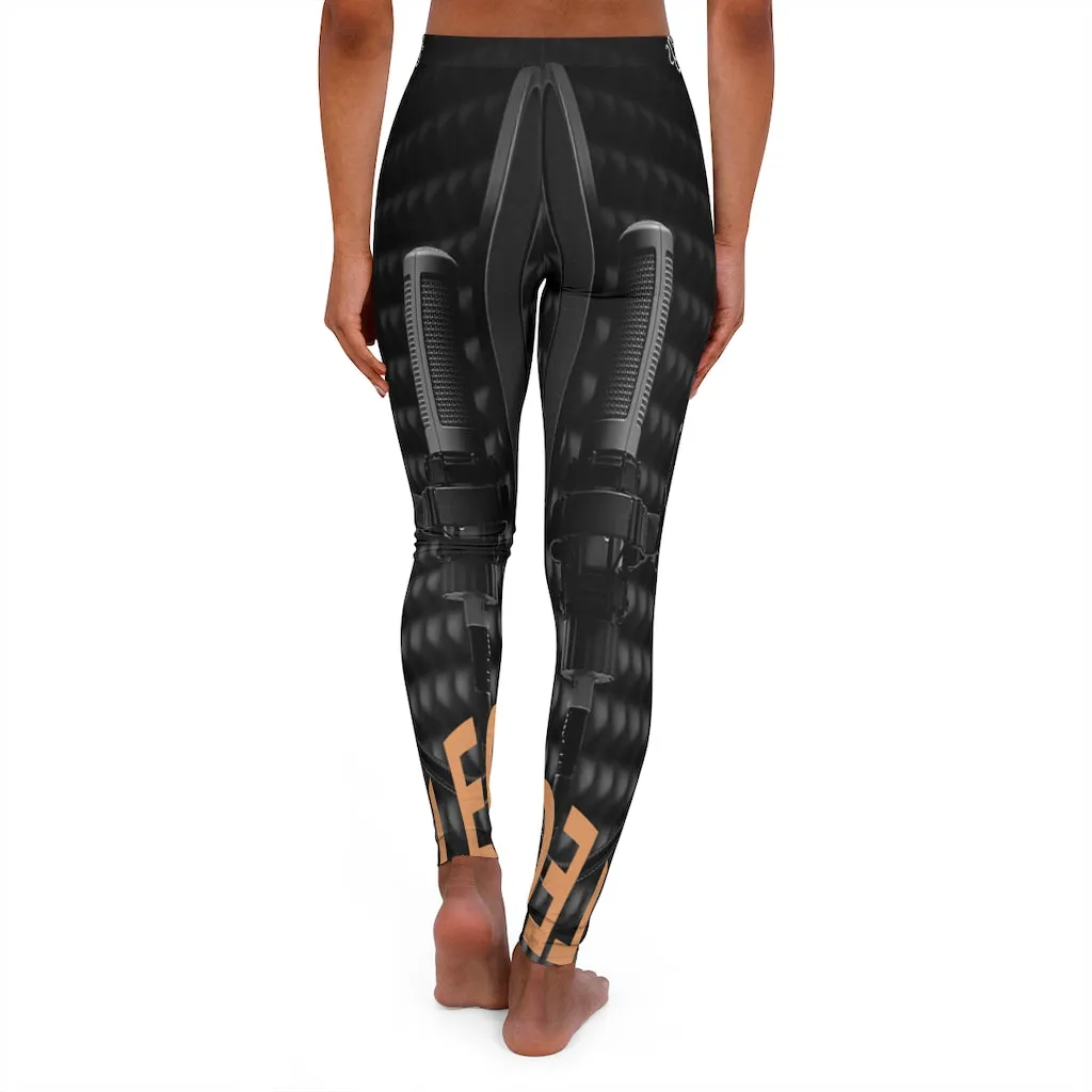 M.U.S.I.C. World HQ Women's Spandex Leggings