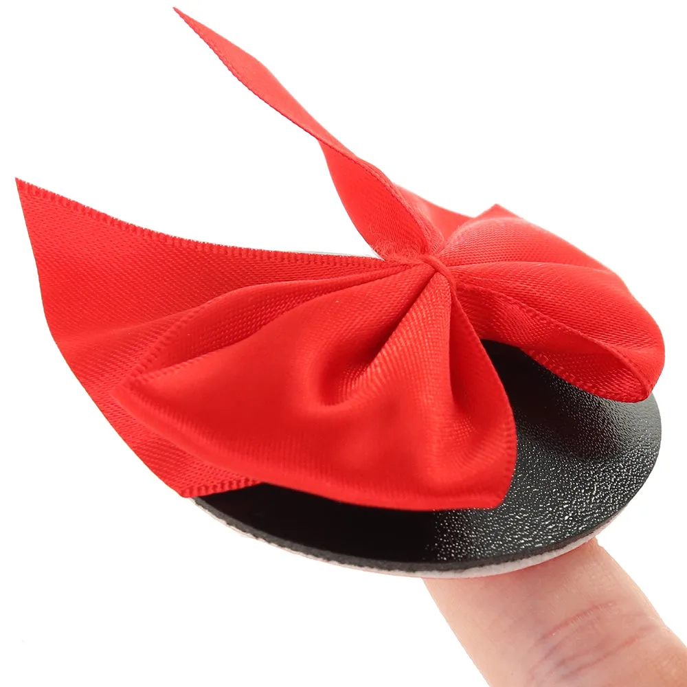 Nipple Couture Red Bow Covers