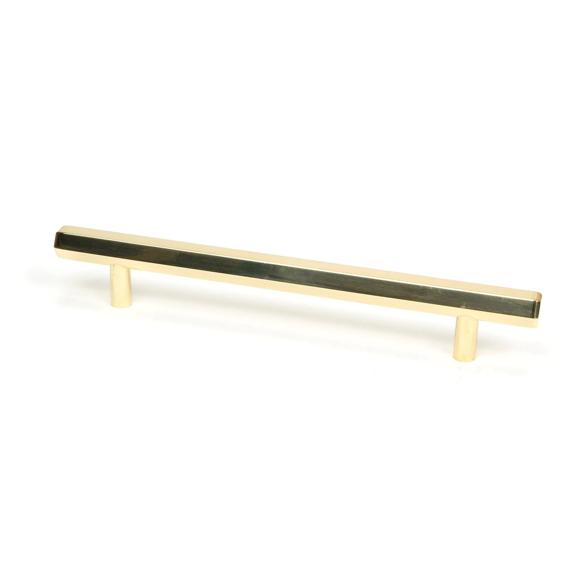 Polished Brass Kahlo Pull Handle - Medium | From The Anvil