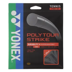 Poly Tour Strike Tennis String Black