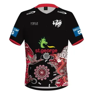 St George Dragons 2024 Mens Indigenous Training Tee