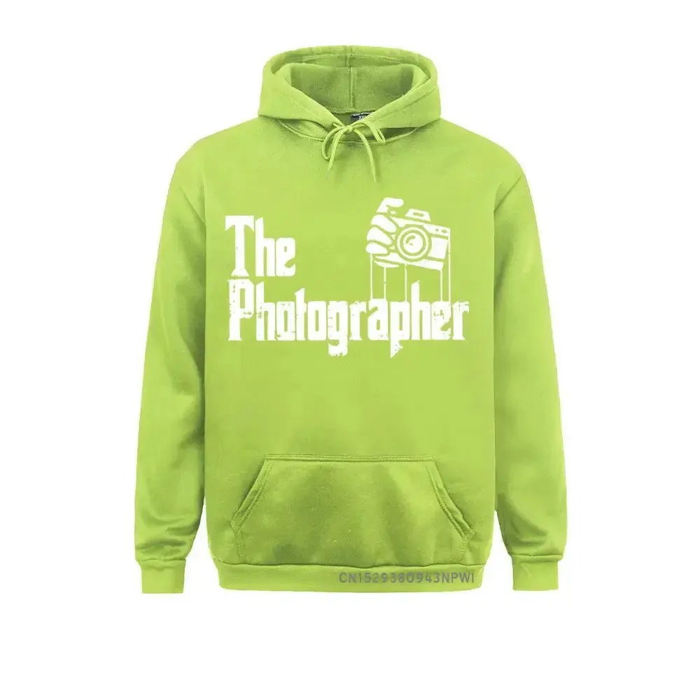 The Photographer Sweatshirt for Men Sportswear Classic Hipster Hoodie 90s Godfather Coats Long Sleeve Photography Clothing