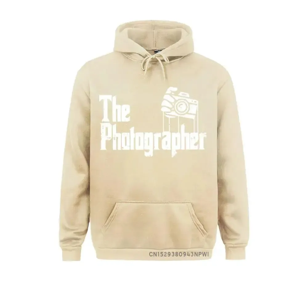 The Photographer Sweatshirt for Men Sportswear Classic Hipster Hoodie 90s Godfather Coats Long Sleeve Photography Clothing