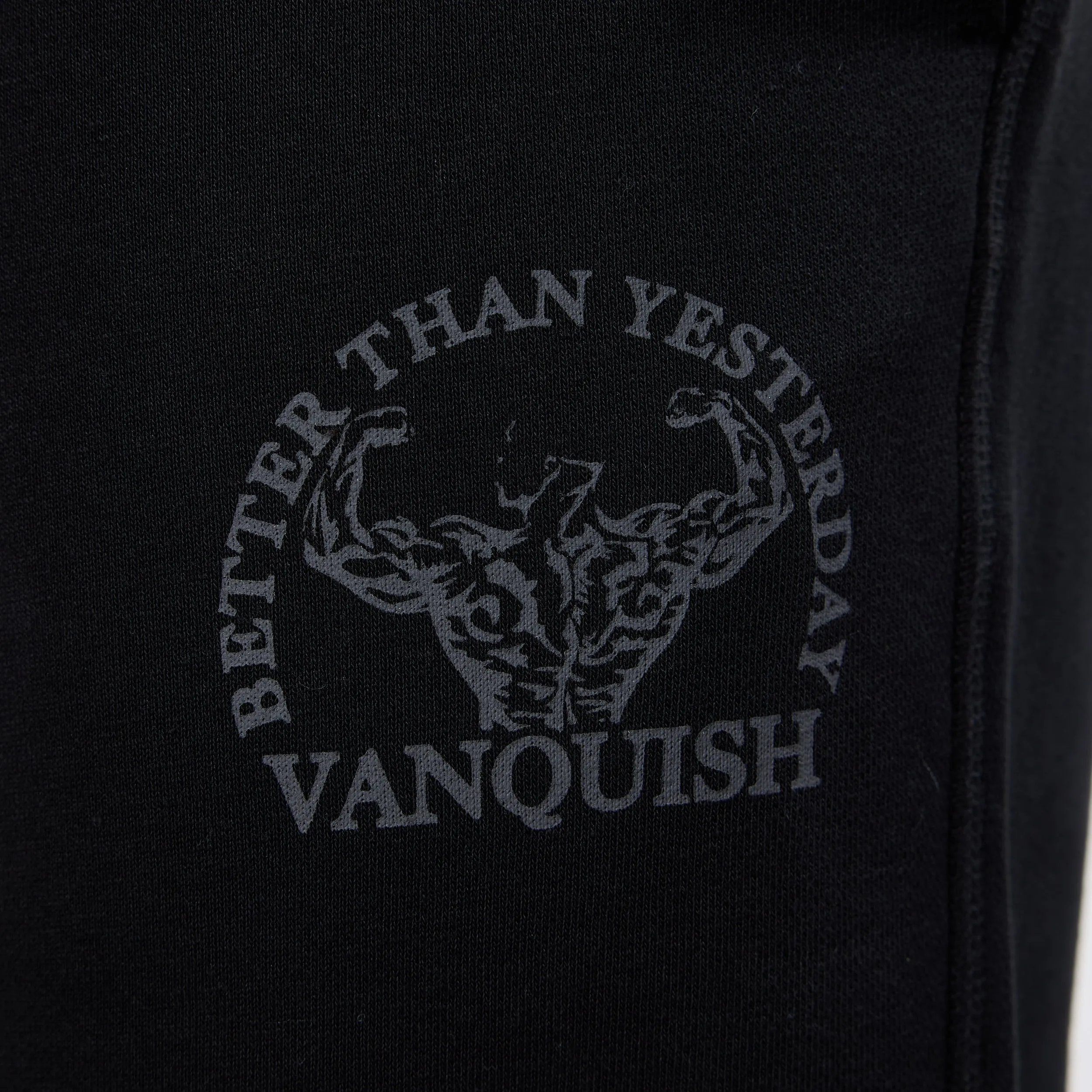 Vanquish Black Unconquerable Strength Straight Leg Sweatpants