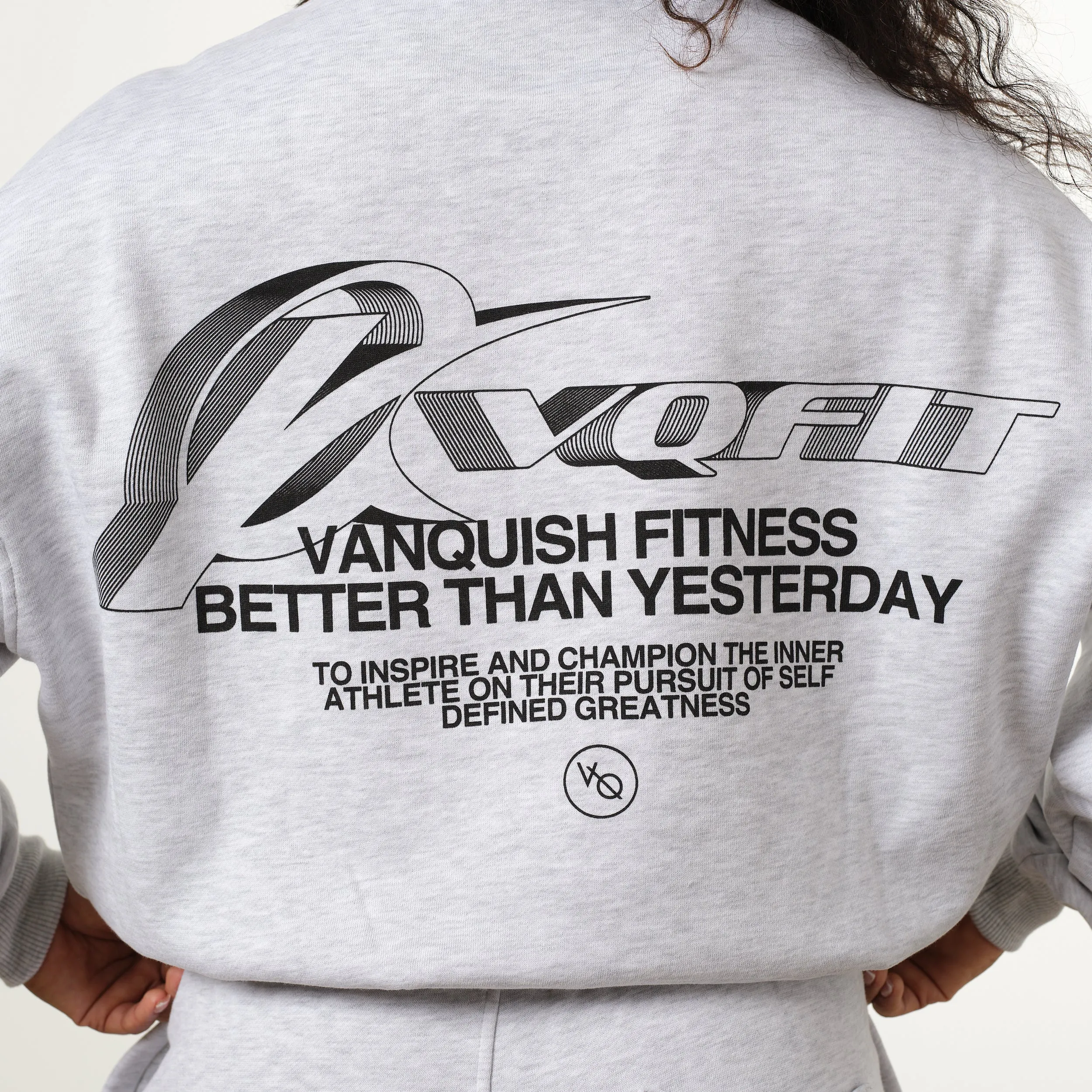 Vanquish Racer Ice Grey Oversized Cozy Sweatshirt for Ultimate Comfort and Style