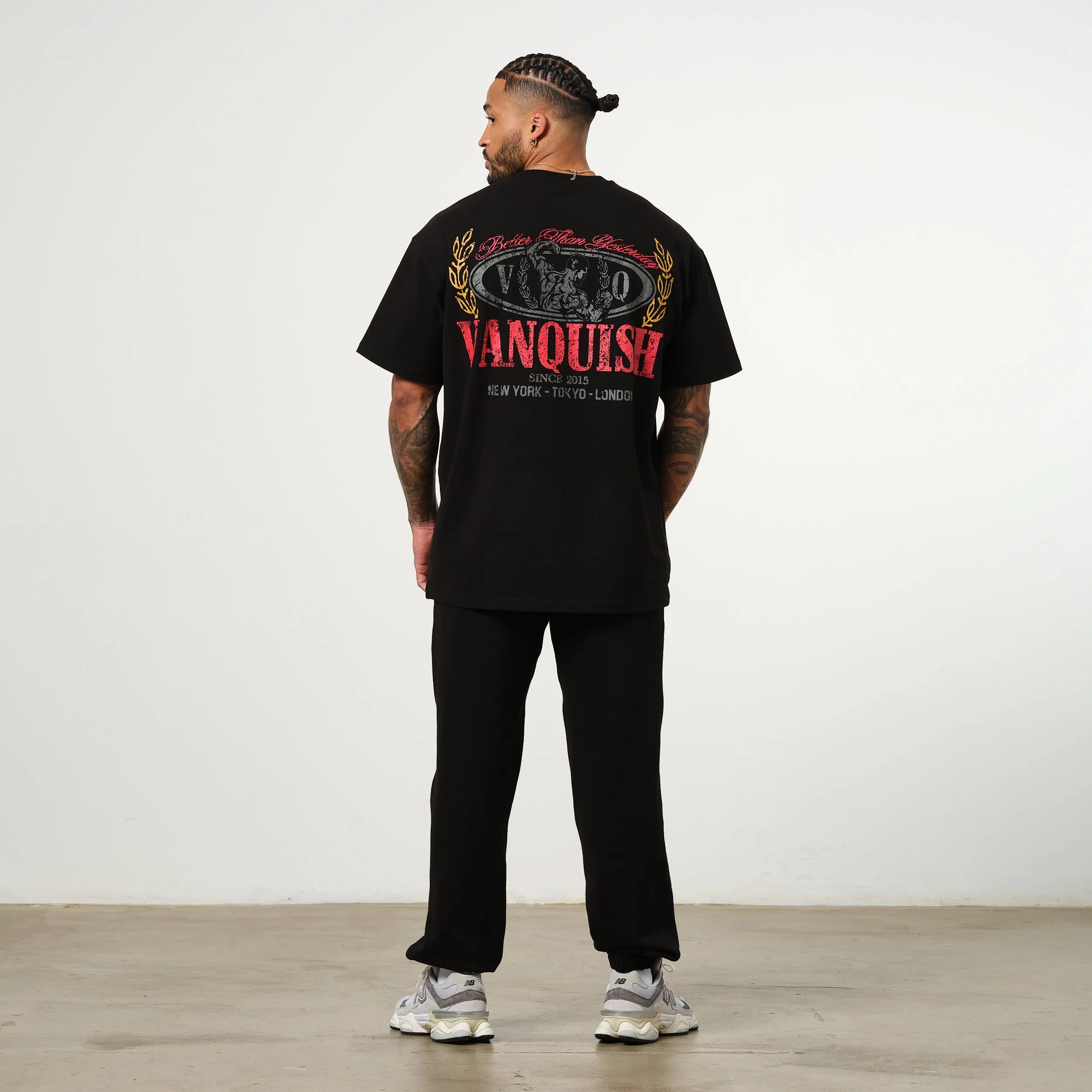 Vanquish Trophy Black Oversized T Shirt