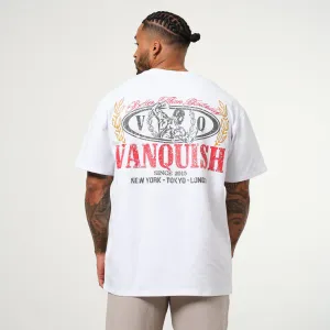 Vanquish Trophy White Oversized T Shirt