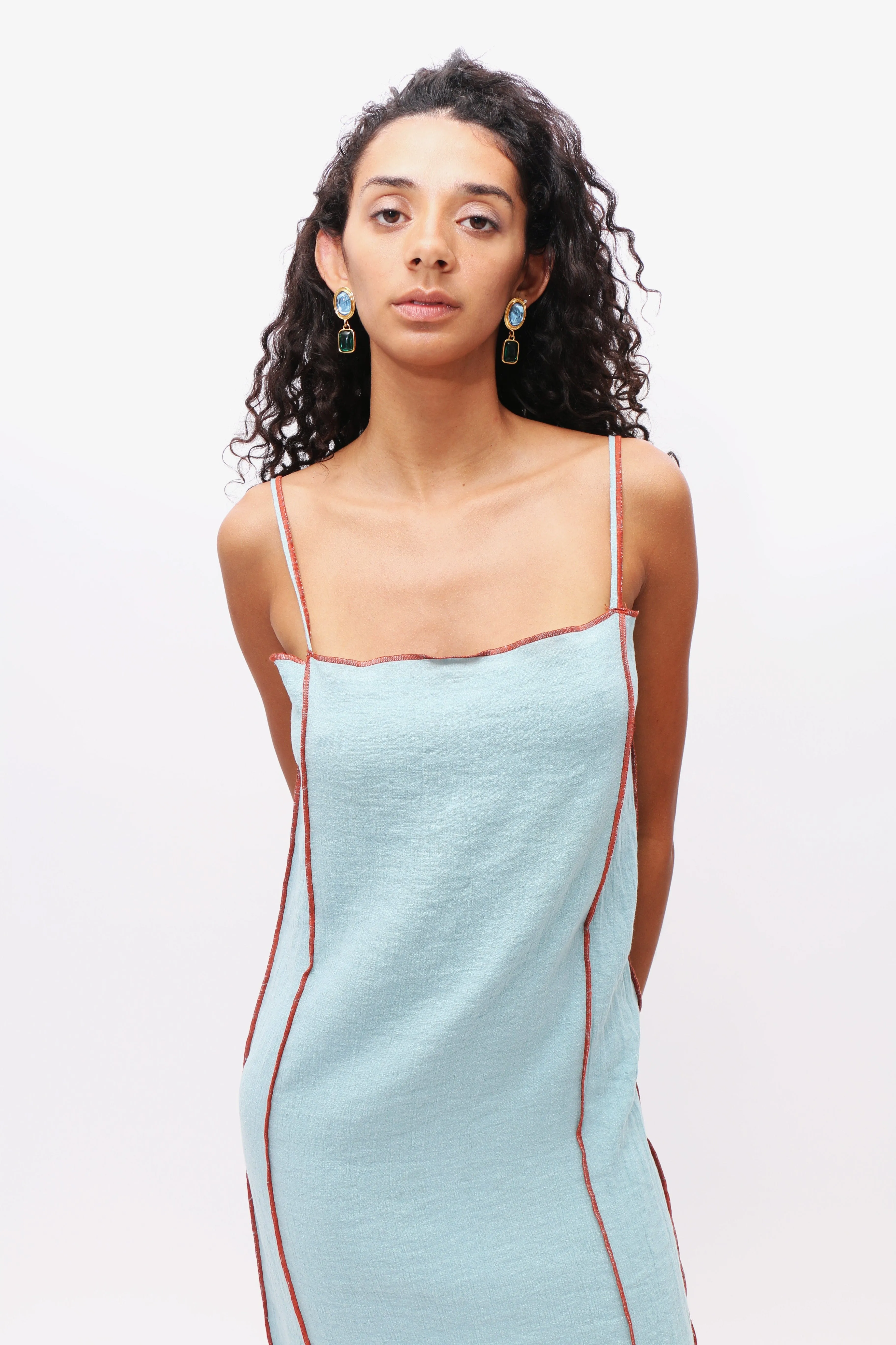 Wuxi Blue Shok Slip Dress